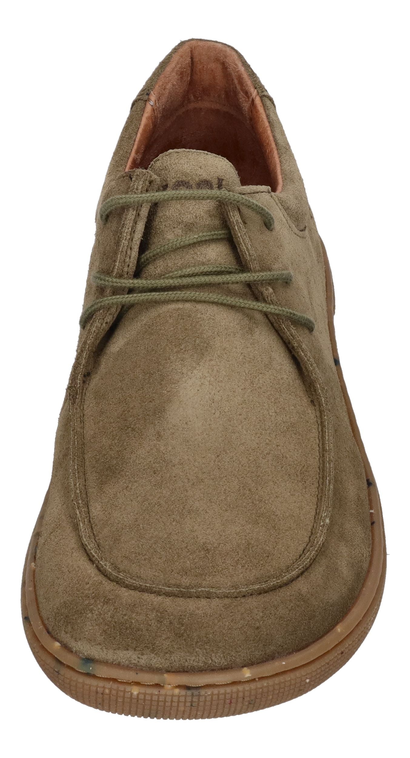 KOEL Damenschuhe Barefoot Schnürschuhe FAGO SUEDE olive