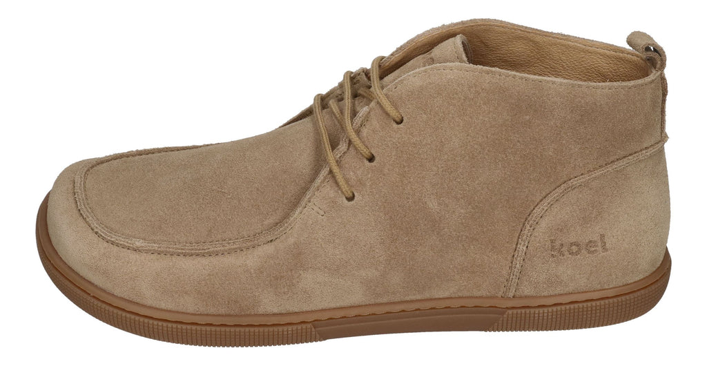 KOEL Damenschuhe - Barefoot Schnürschuhe FAYE - taupe