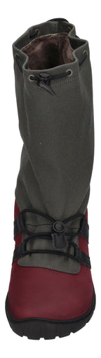 KOEL Damenschuhe Barefoot Stiefel RANA TEX LEGION bordo