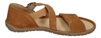 KOEL Damenschuhe Barfuß Sandalen ISA SUEDE - cognac