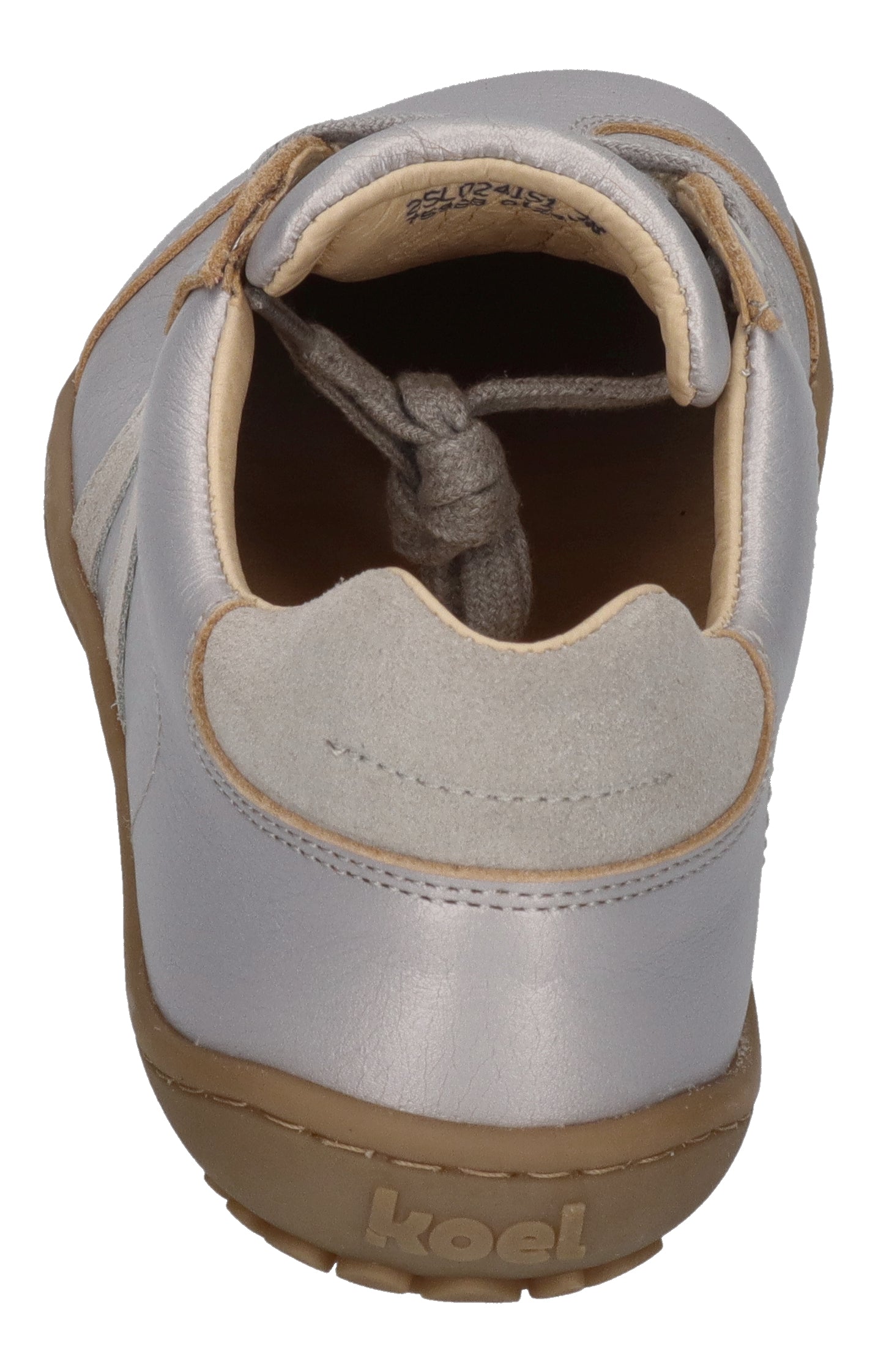 KOEL Damenschuhe Barfuß Sneakers ILA METALIC - silver