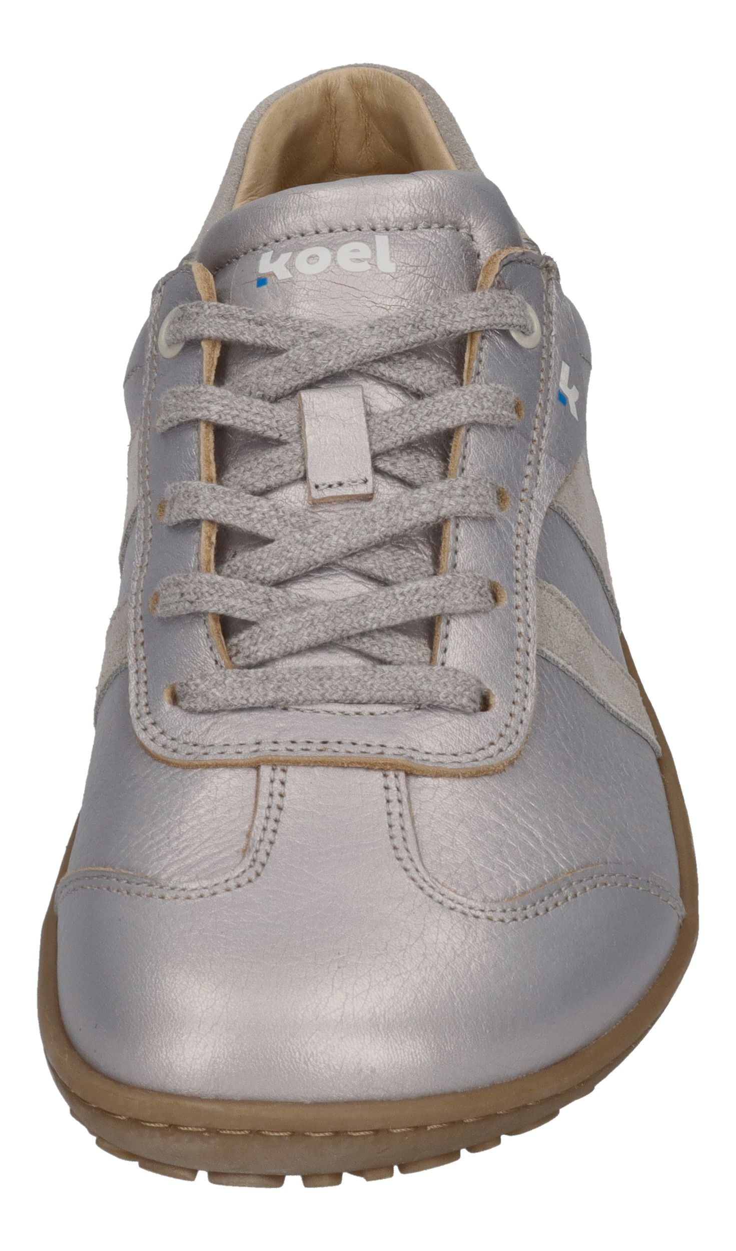 KOEL Damenschuhe Barfuß Sneakers ILA METALIC - silver