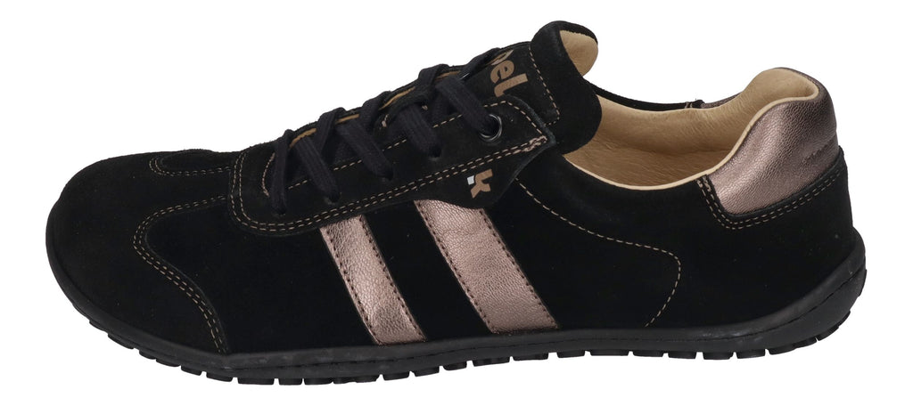 KOEL Damenschuhe Barfuß Sneakers ILA SUEDE - black bronze