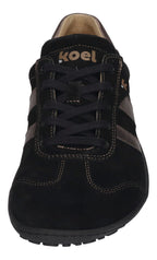 KOEL Damenschuhe Barfuß Sneakers ILA SUEDE - black bronze