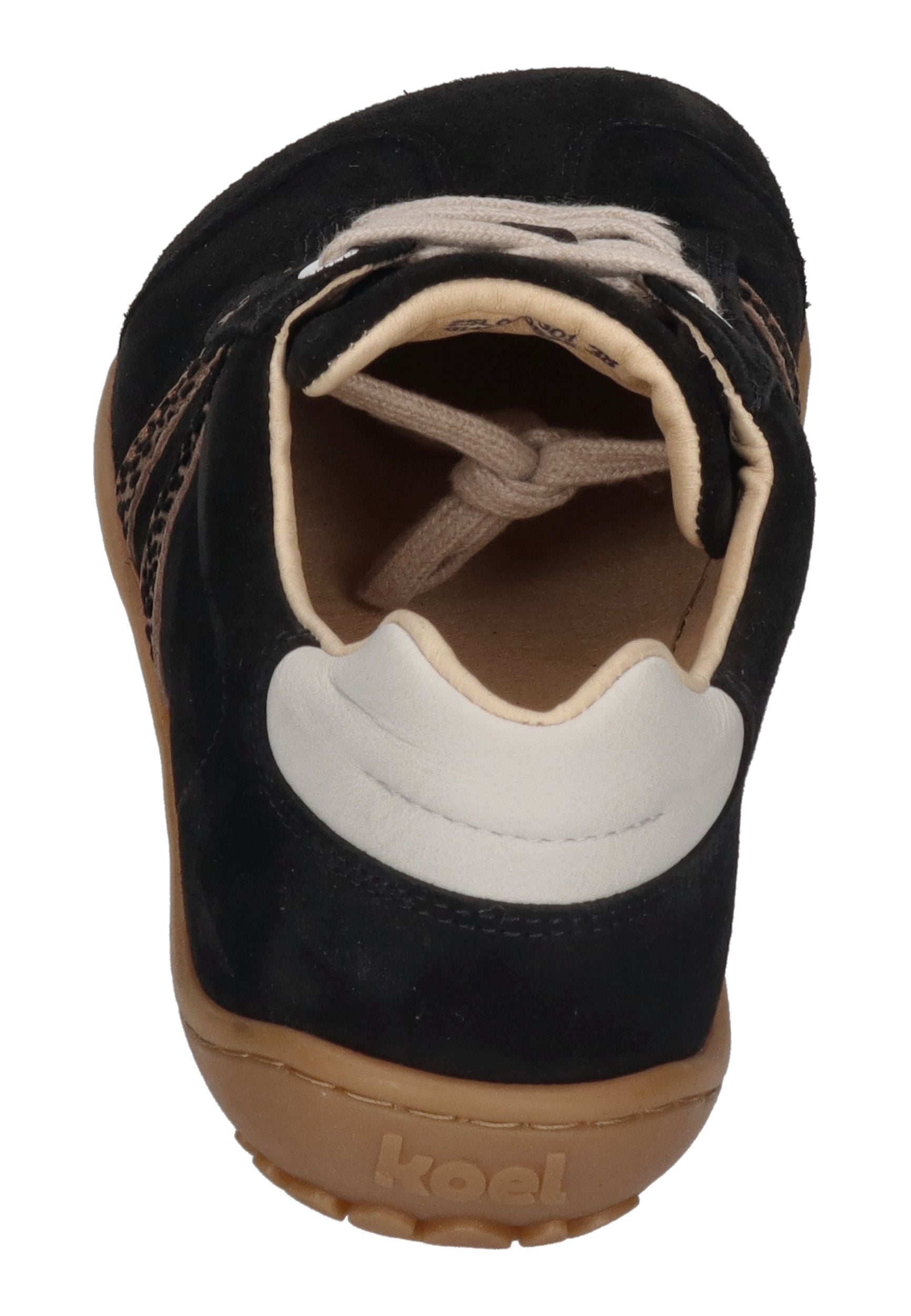 KOEL Damenschuhe Barfuß Sneakers ILA SUEDE black leopardo