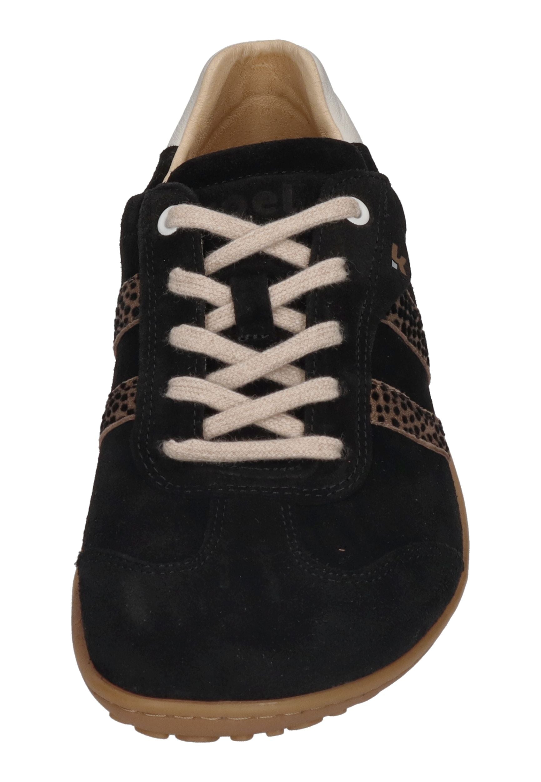 KOEL Damenschuhe Barfuß Sneakers ILA SUEDE black leopardo