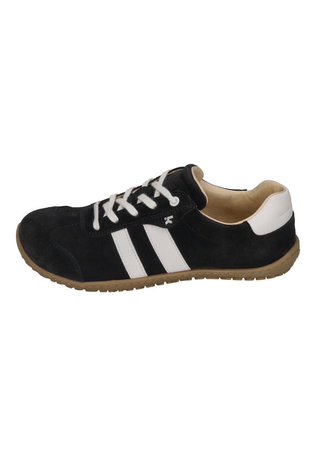 KOEL Damenschuhe Barfuß Sneakers ILA SUEDE - black white