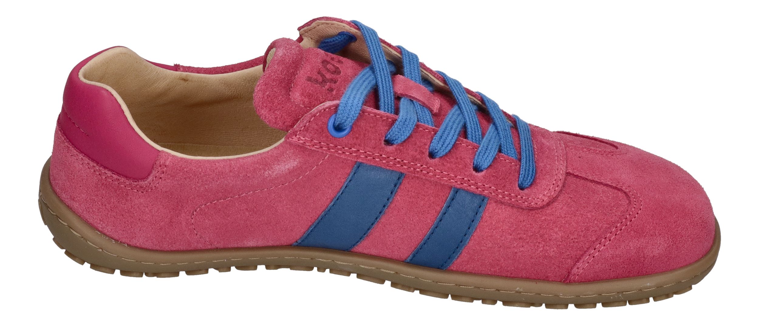 KOEL Damenschuhe Barfuß Sneakers ILA SUEDE - fuchsia