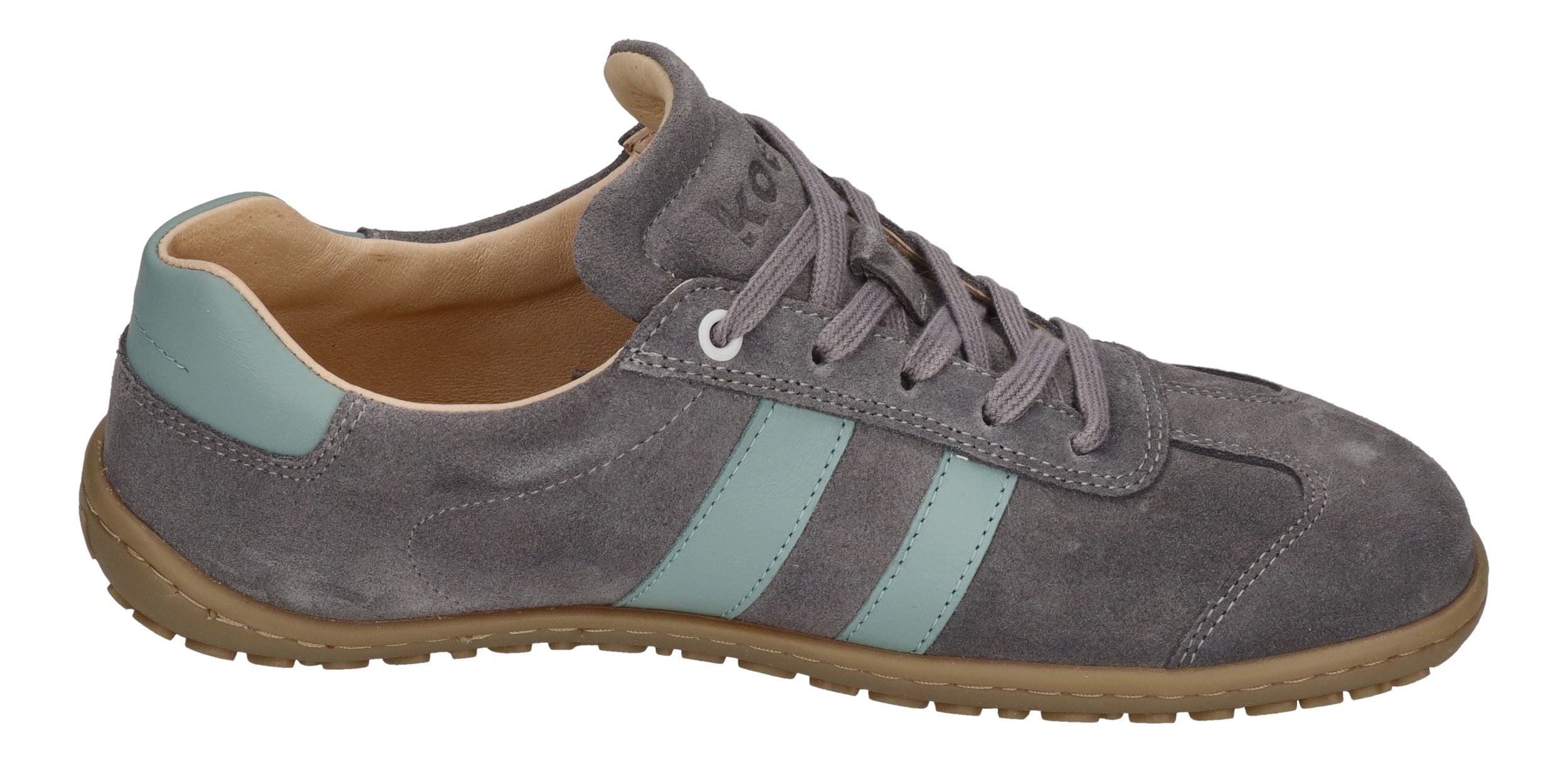 KOEL Damenschuhe Barfuß Sneakers ILA SUEDE - grey