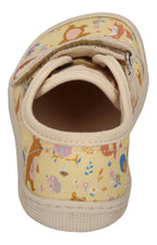 KOEL vegane Barefoot Kinder Sneakers DUD PRINT bear beige