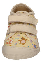 KOEL vegane Barefoot Kinder Sneakers DUD PRINT bear beige