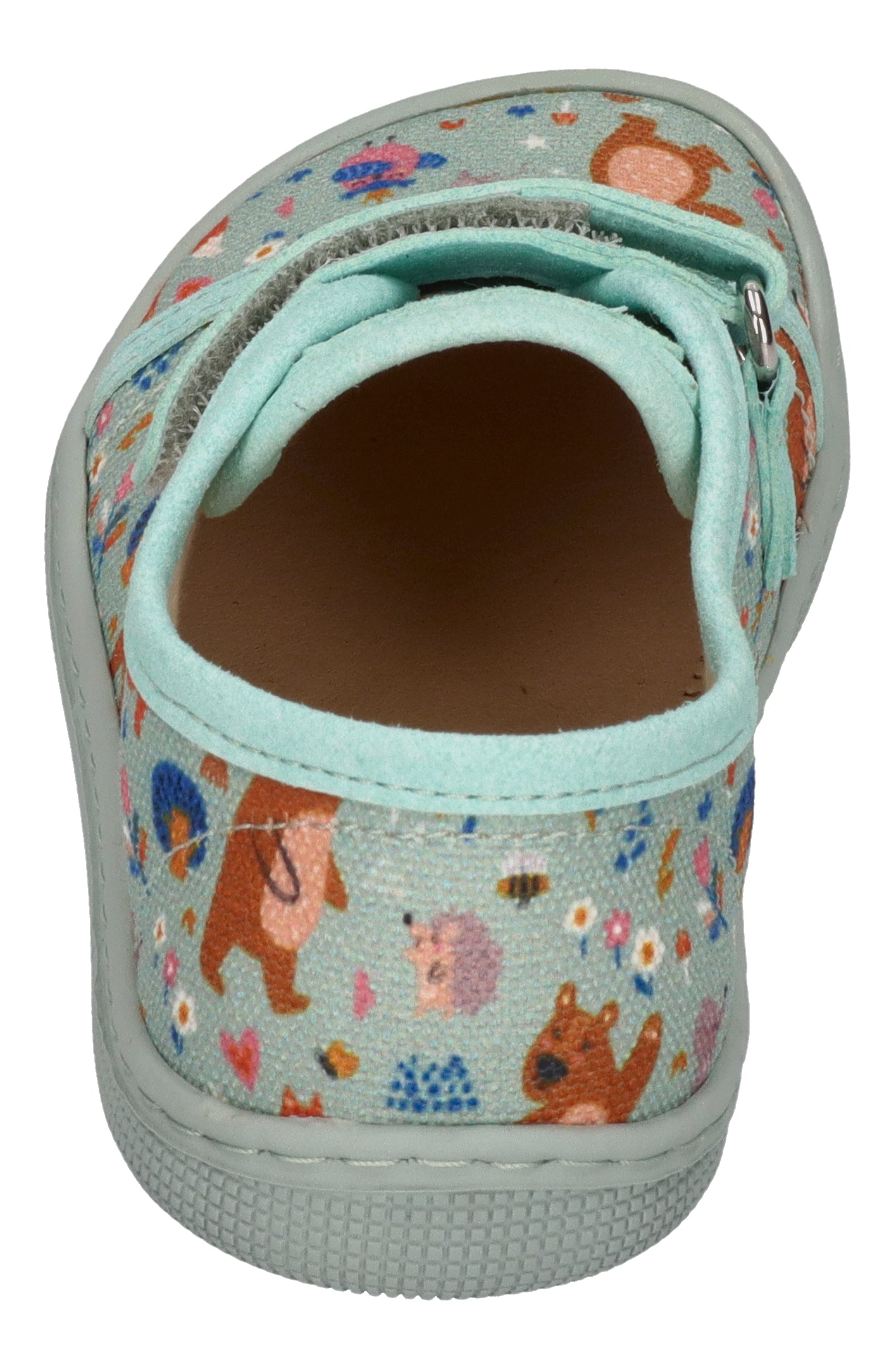 KOEL vegane Barefoot Kinder Sneakers DUD PRINT bear mint