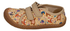 KOEL vegane Barefoot Kinder Sneakers DUD PRINT bear yellow