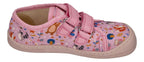 KOEL vegane Barefoot Kinder Sneakers DUD PRINT bear pink