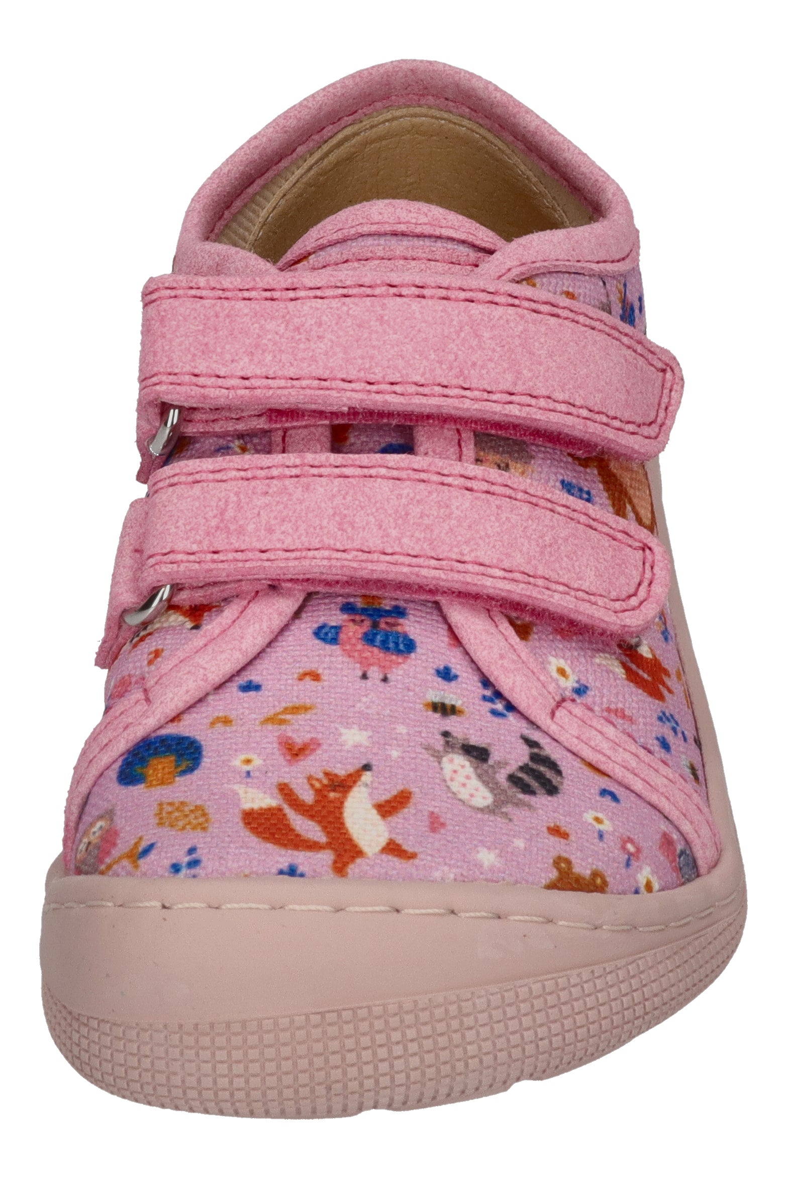 KOEL vegane Barefoot Kinder Sneakers DUD PRINT bear pink