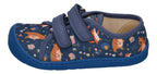 KOEL vegane Barefoot KinderSneakers DUD PRINT bear blue