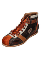 KAMO-GUTSU Herrenschuhe Sneakers TIFO 112 arancio caffe