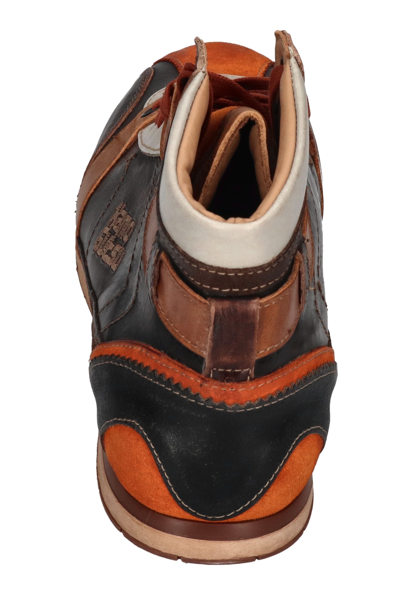 KAMO-GUTSU Herrenschuhe Sneakers TIFO 112 arancio caffe