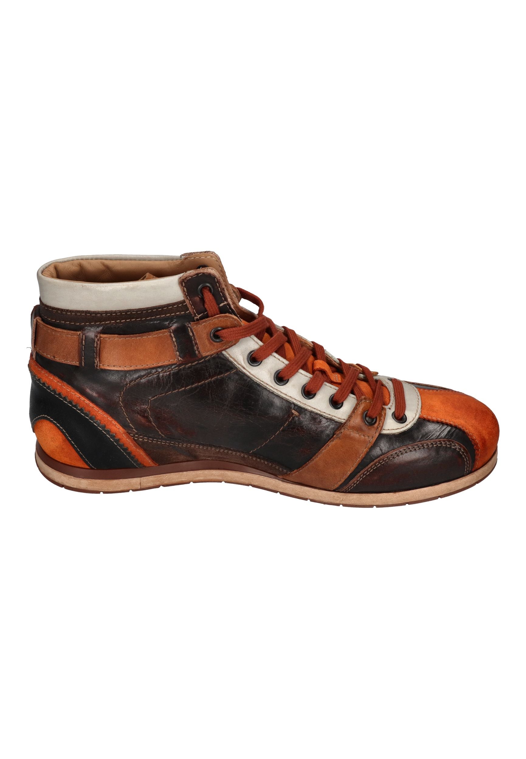KAMO-GUTSU Herrenschuhe Sneakers TIFO 112 arancio caffe