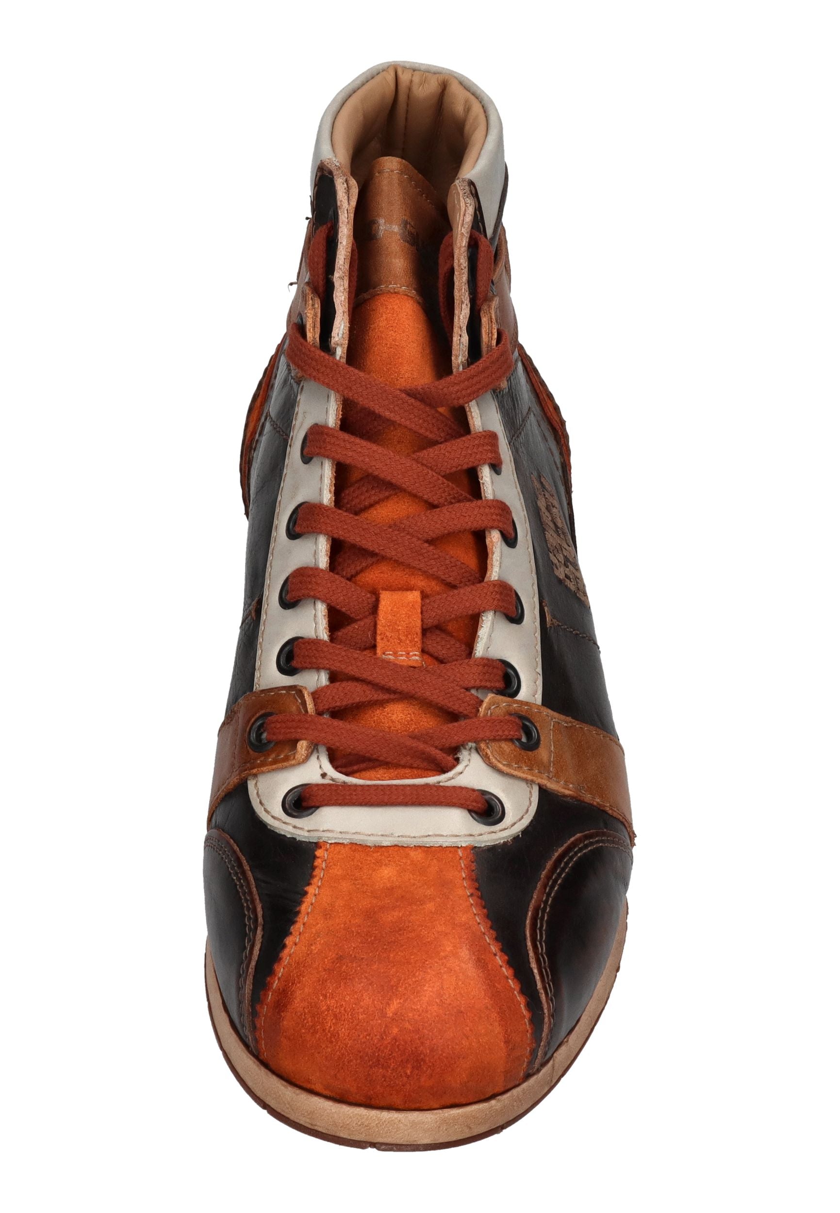 KAMO-GUTSU Herrenschuhe Sneakers TIFO 112 arancio caffe