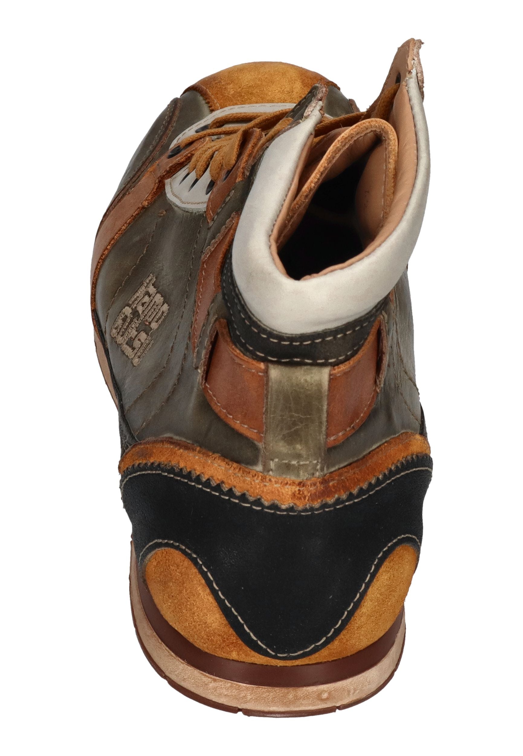 KAMO-GUTSU Herrenschuhe Sneakers TIFO 112 ocra foresta