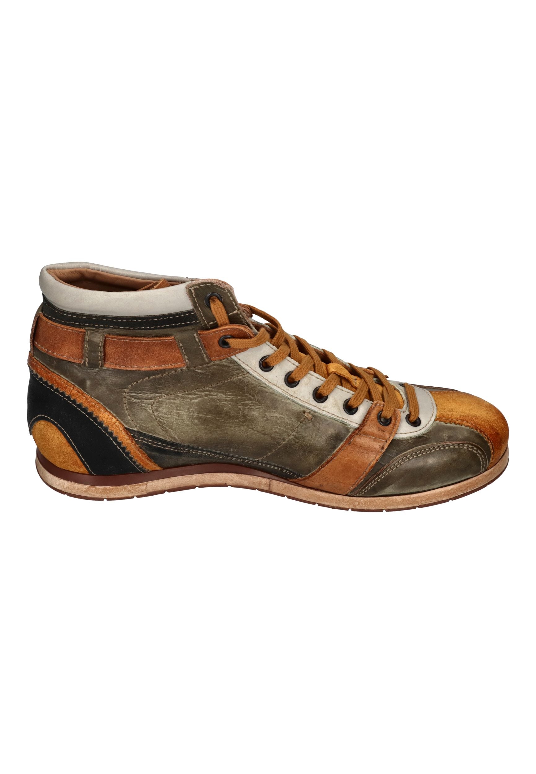 KAMO-GUTSU Herrenschuhe Sneakers TIFO 112 ocra foresta