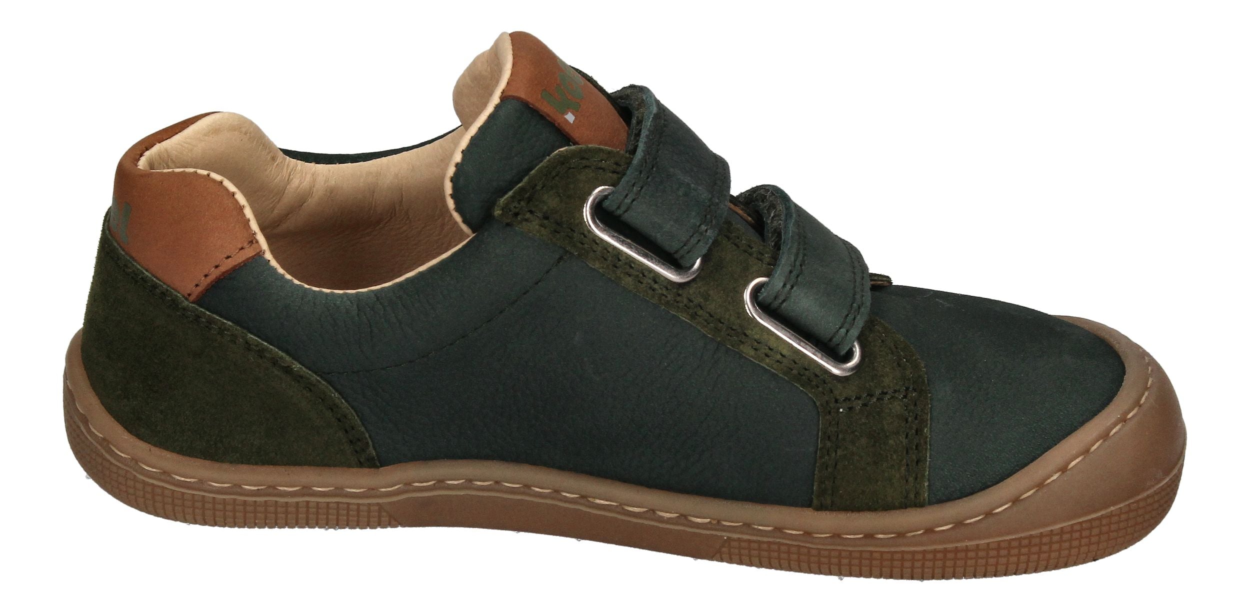 KOEL Barefoot Kinder - Sneakers DENIS NAPPA 2.0 green-3
