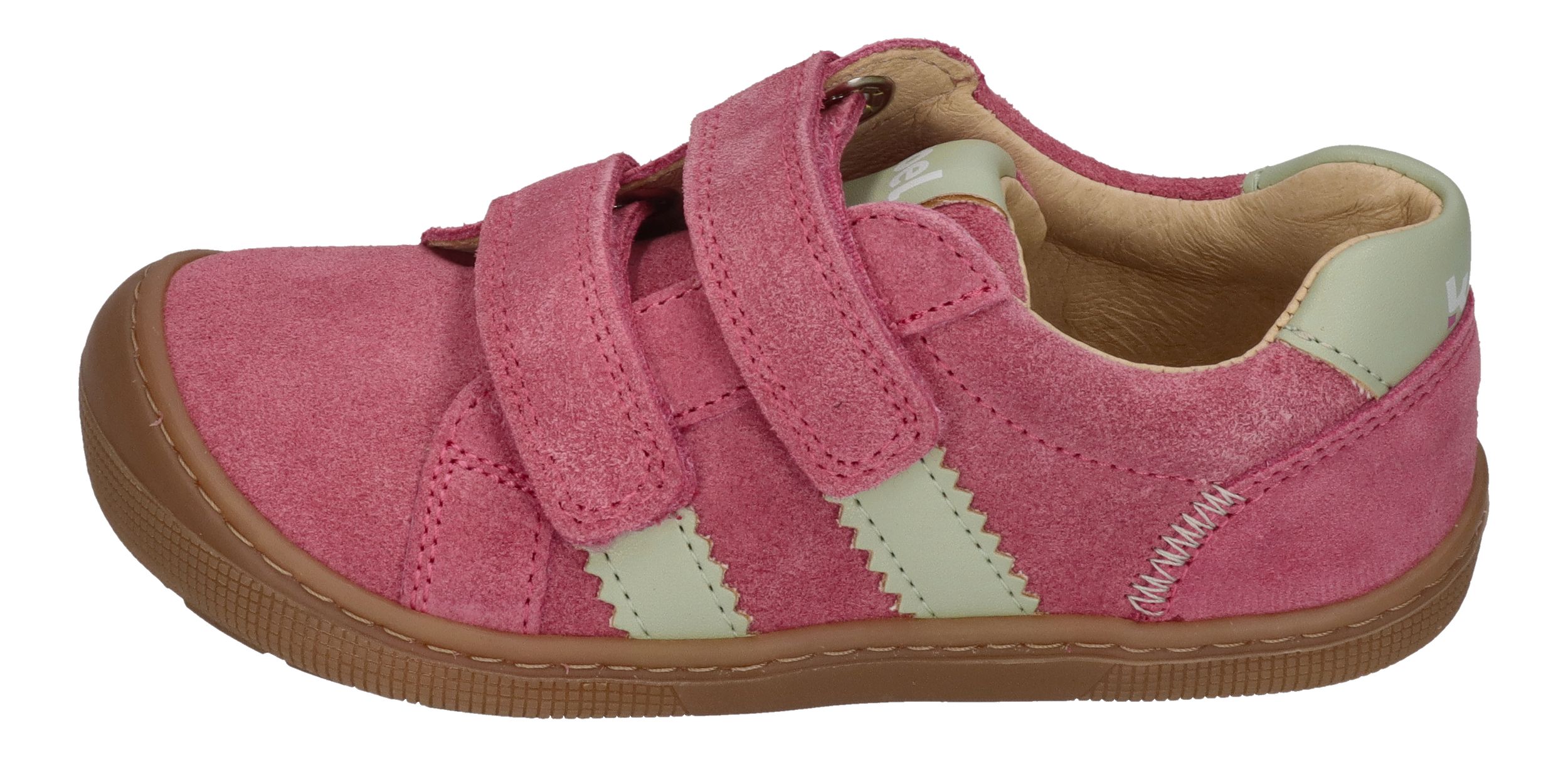 KOEL Barefoot Kinderschuhe - Sneakers DENIS SUEDE fuchsia