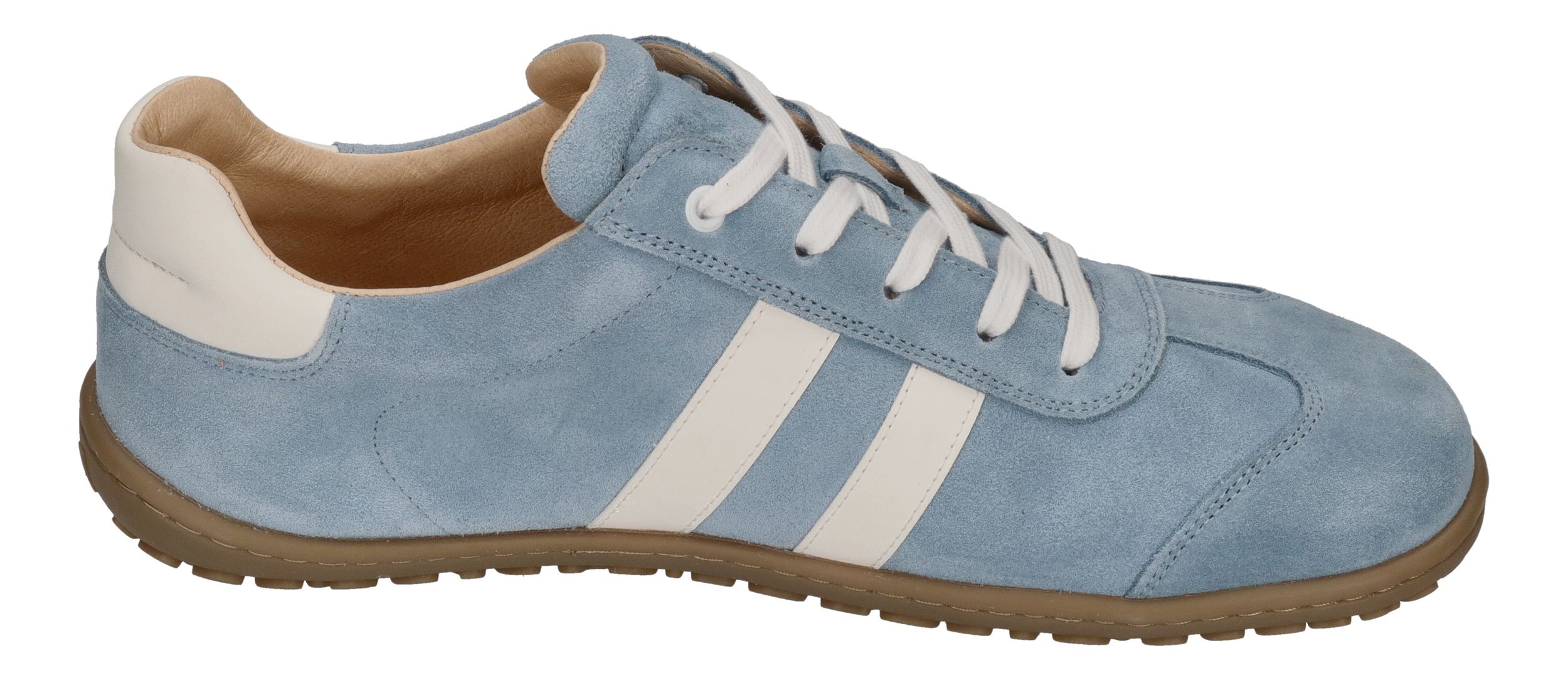 KOEL Barefoot Herrenschuhe - Sneakers ILO SUEDE - aqua
