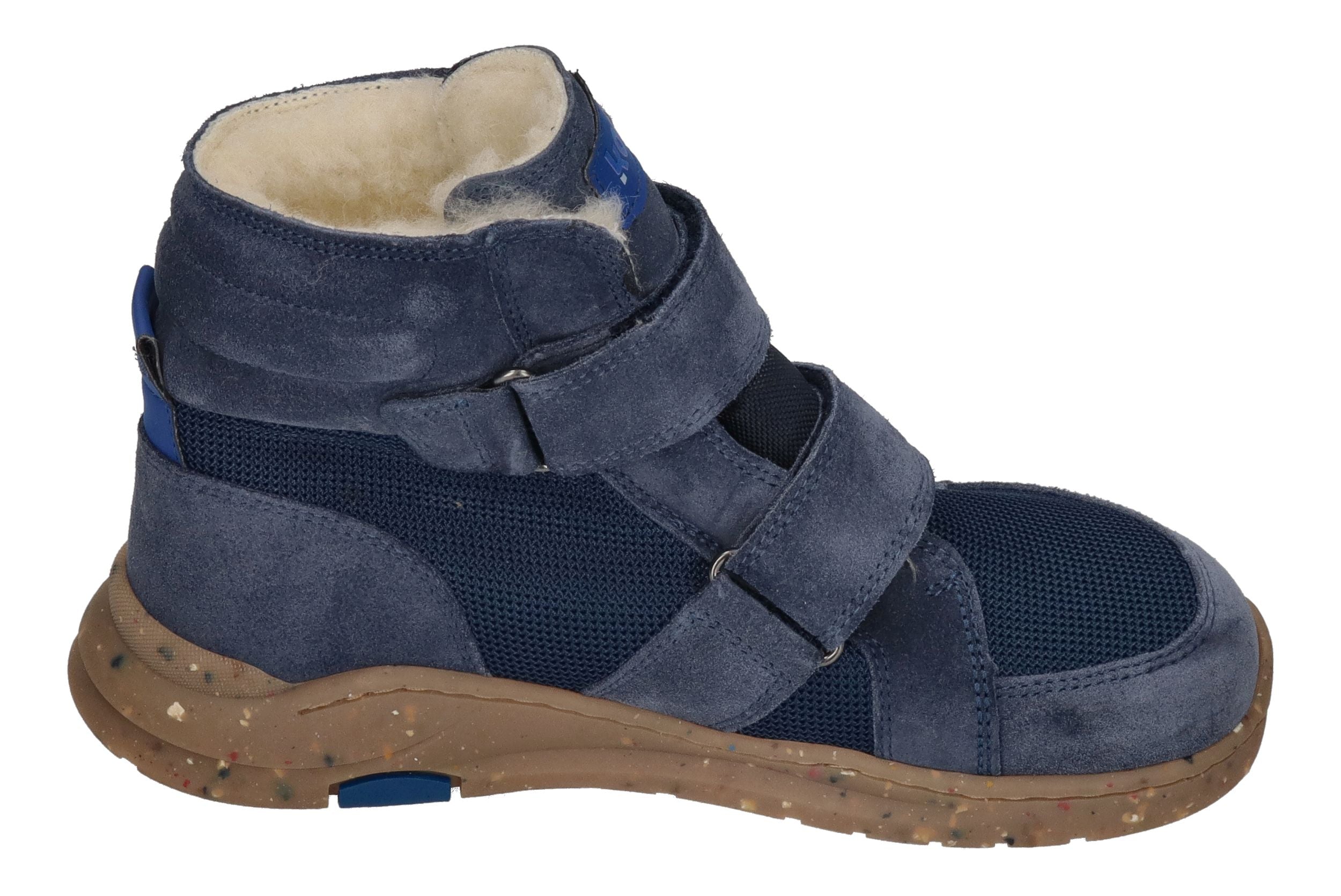 KOEL Barefoot gefütterte Kinder Sneakers SILAS TEX blue