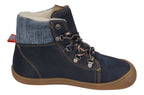 KOEL Barefoot Kinderstiefel - DEEMER WOOL - navy