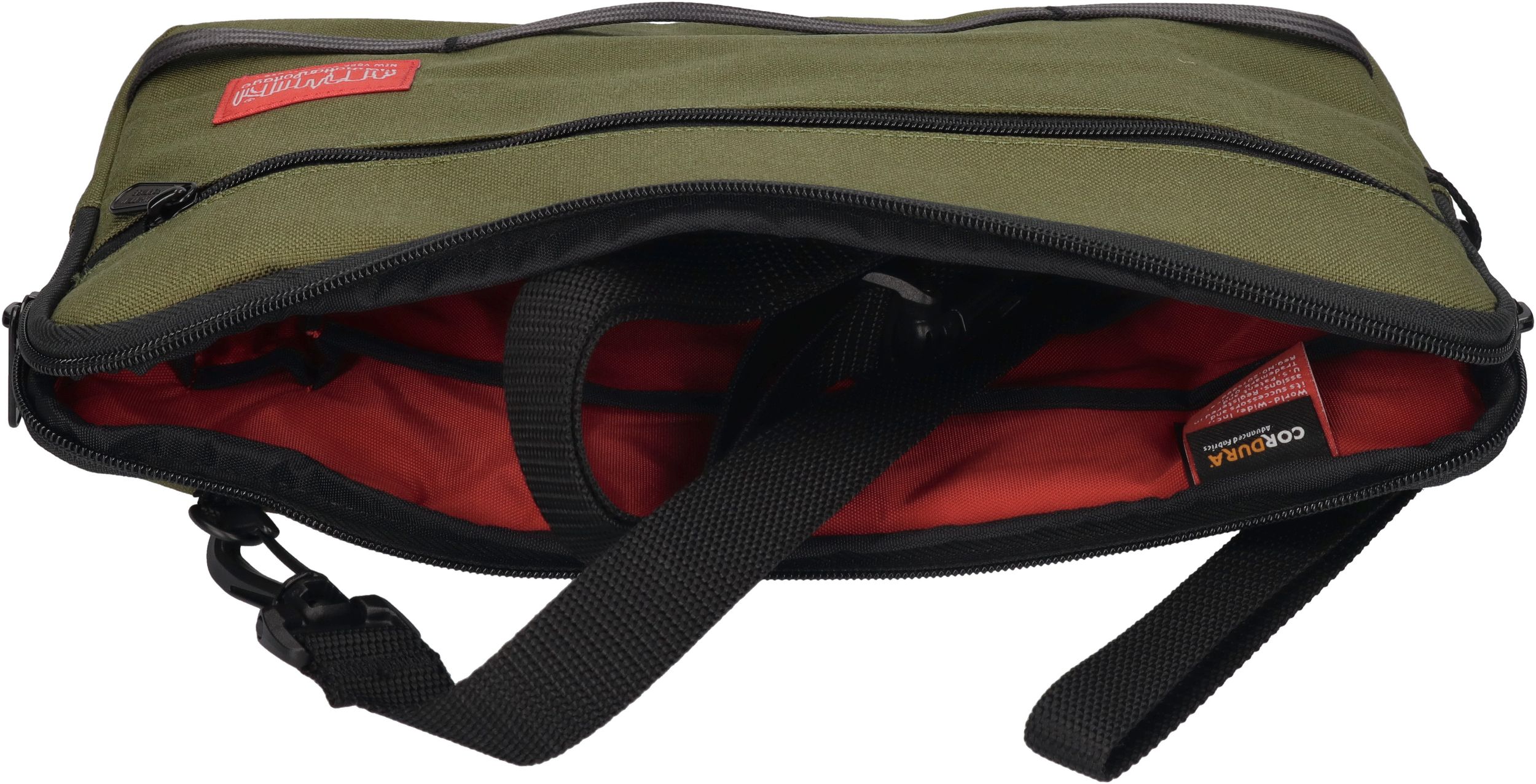 MANHATTAN PORTAGE - Henry Portfolio Case (L) 1057 olive