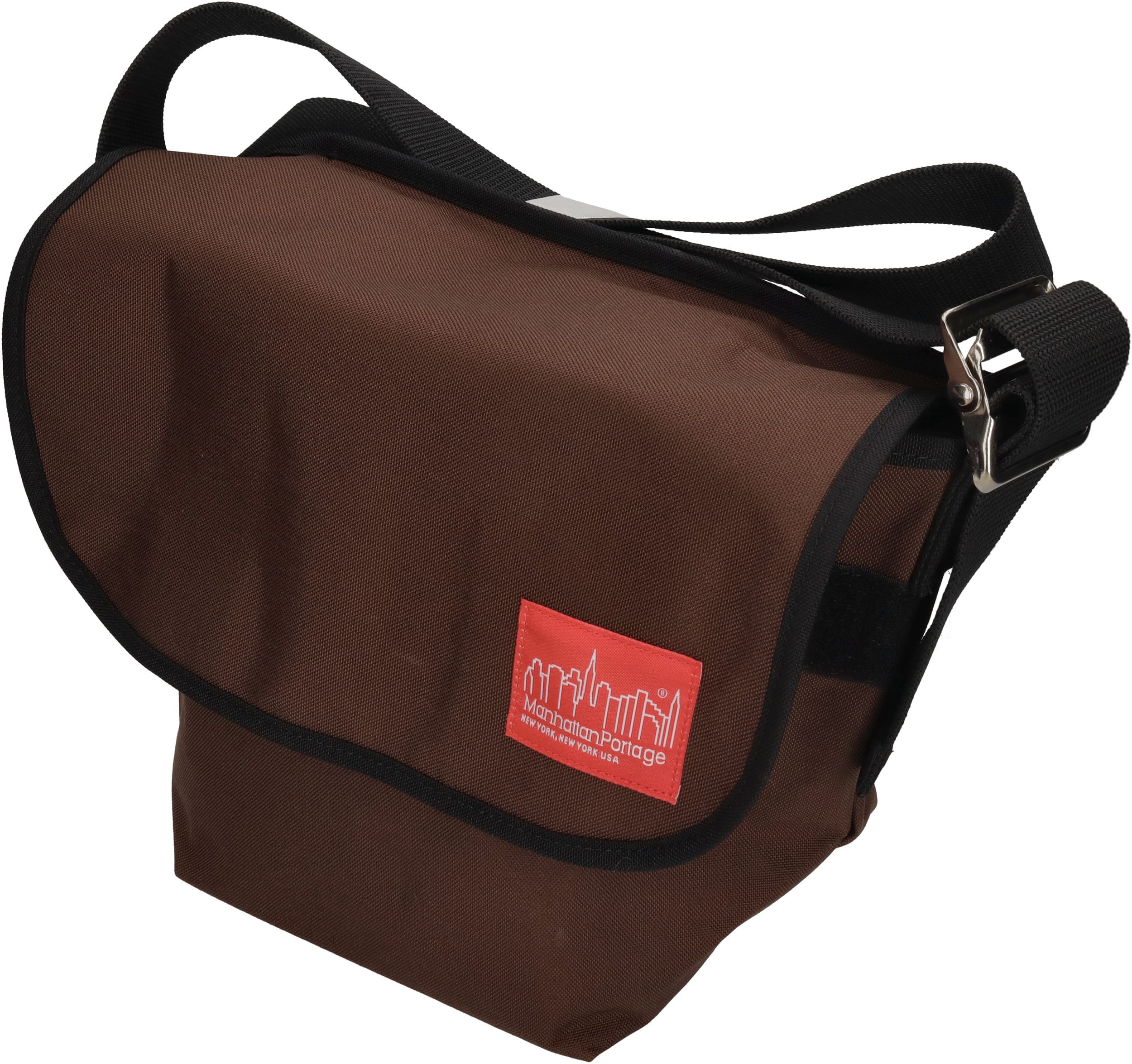 MANHATTAN PORTAGE - Vintage Messenger Bag 1605-V (S) dark brown