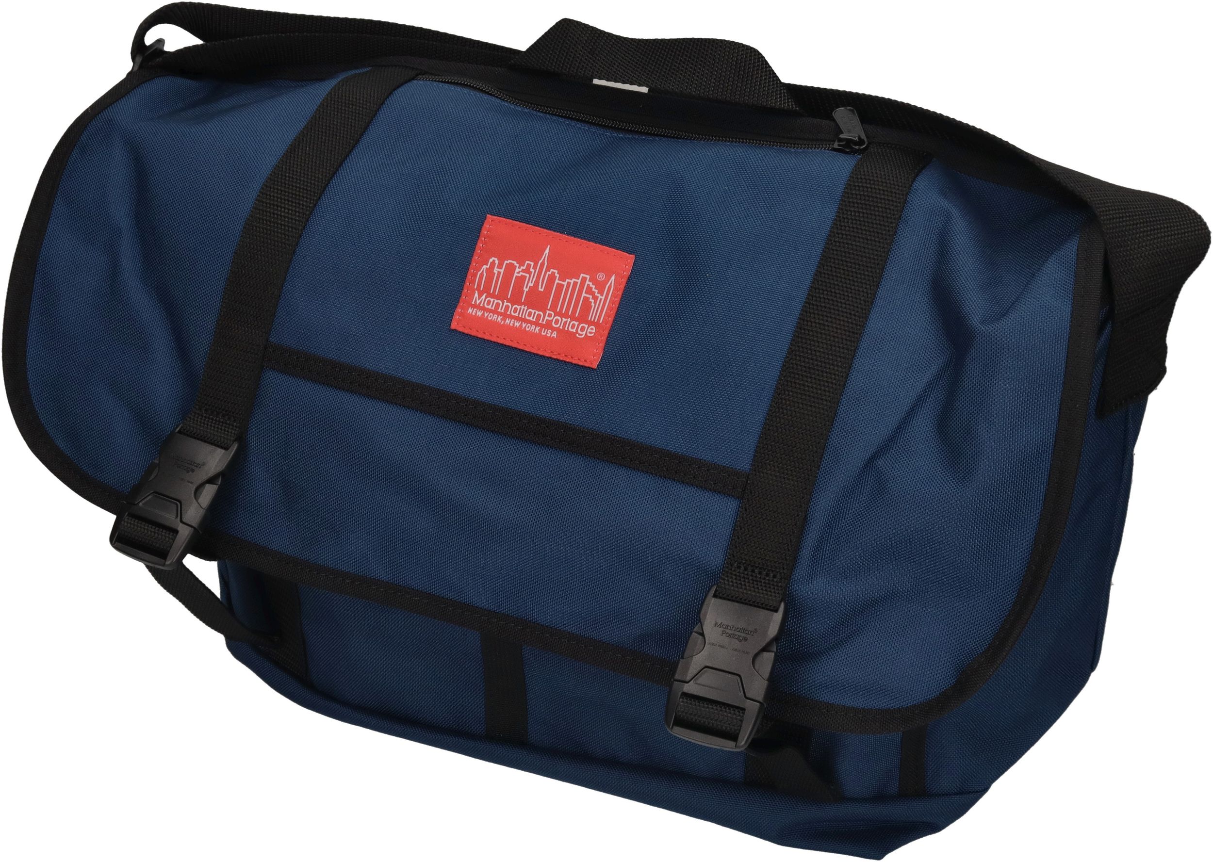 MANHATTEN PORTAGE - NY Messenger Bag 1607 (L) navy
