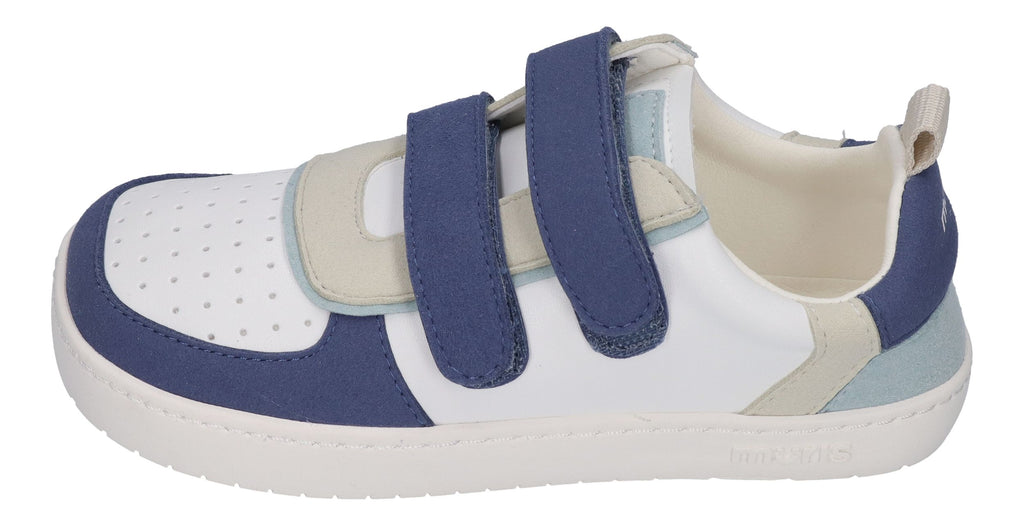 MURIS vegane Barefoot Kinder Sneakers PETRA Junior - denim blue