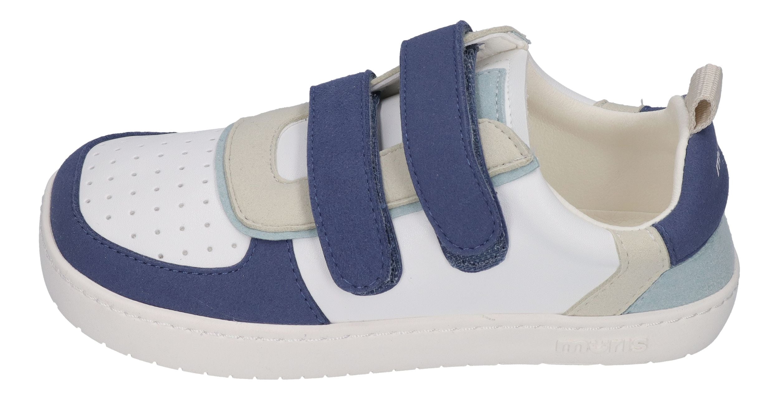 MURIS vegane Barefoot Kinder Sneakers PETRA Junior - denim blue
