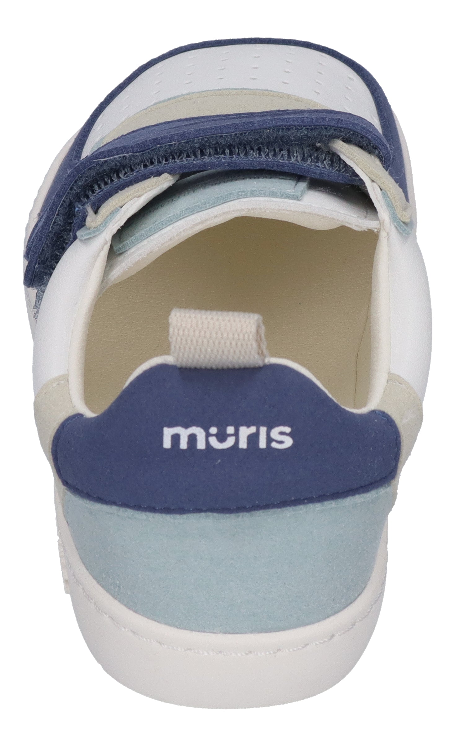 MURIS vegane Barefoot Kinder Sneakers PETRA Junior - denim blue