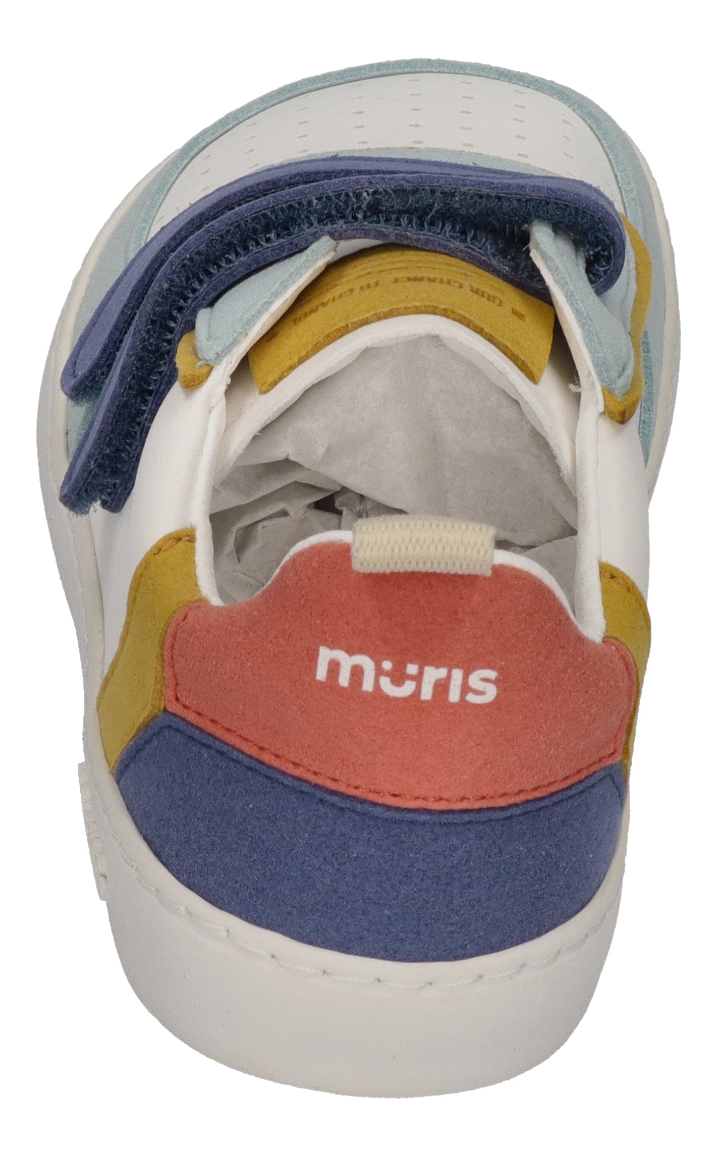 MURIS vegane Barefoot Kinder Sneakers PETRA Junior - sky blue