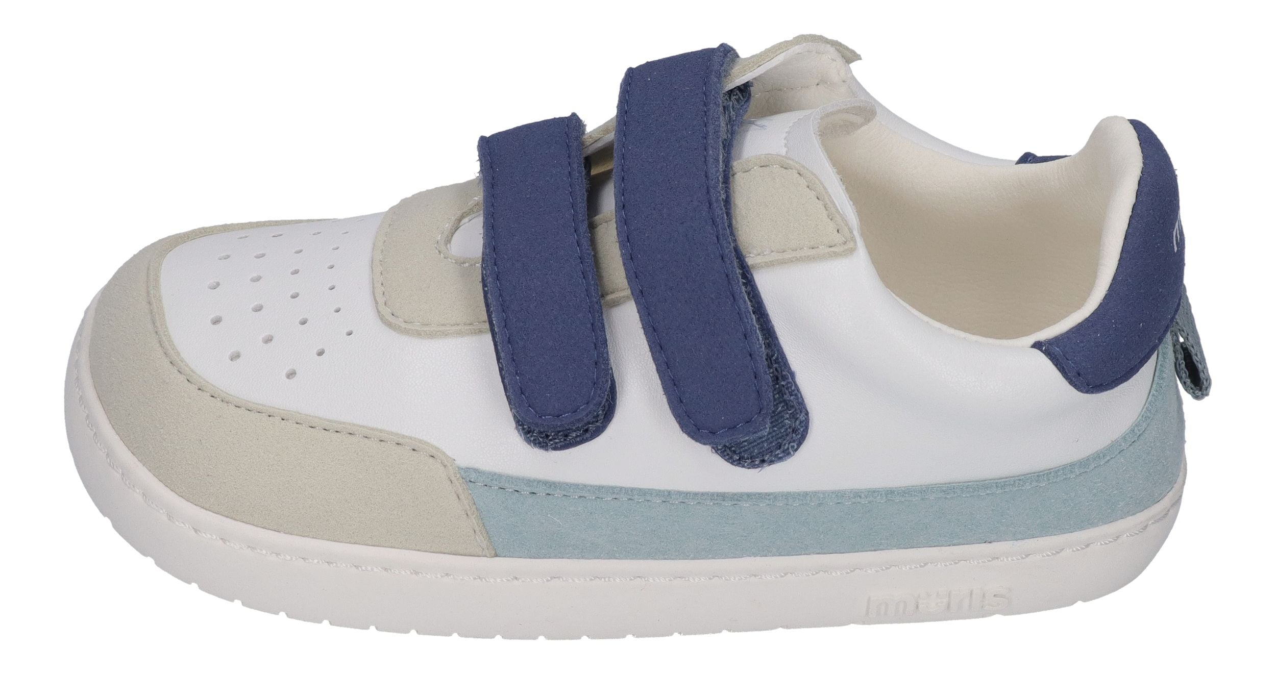 MURIS vegane Barefoot Kinder Sneakers PETRA Mini - denim blue
