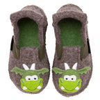 NANGA Kinderschuhe - Hausschuhe MAGIC DRAGON - braun-6