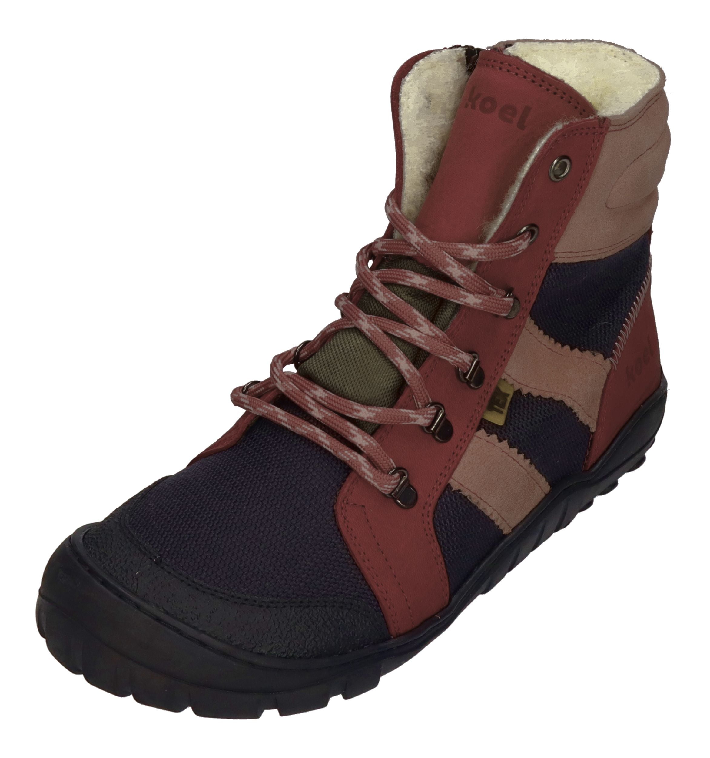 KOEL Barefoot Teenager Stiefel MILONI 2.0 HYDRO WP pink