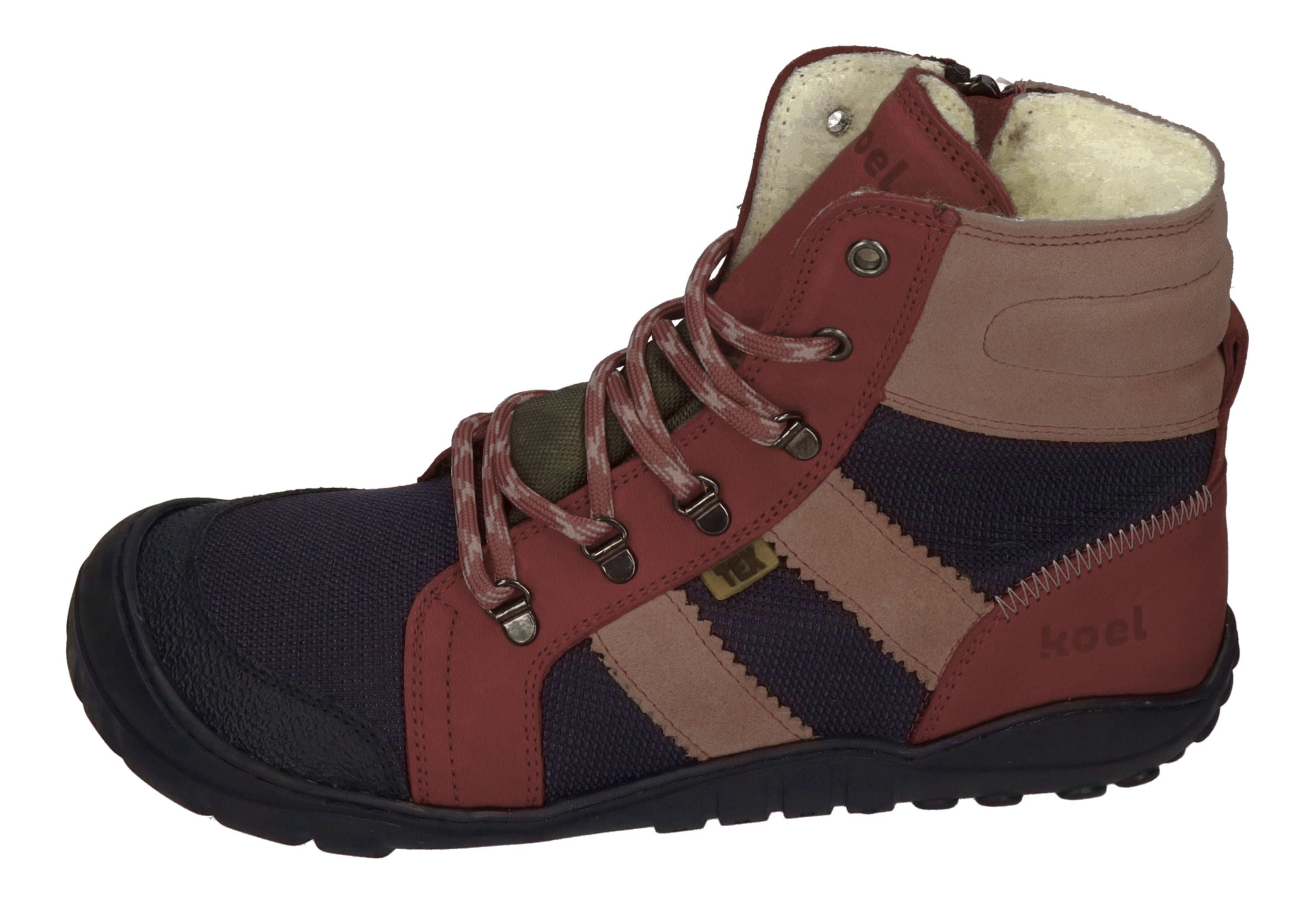 KOEL Barefoot Teenager Stiefel MILONI 2.0 HYDRO WP pink