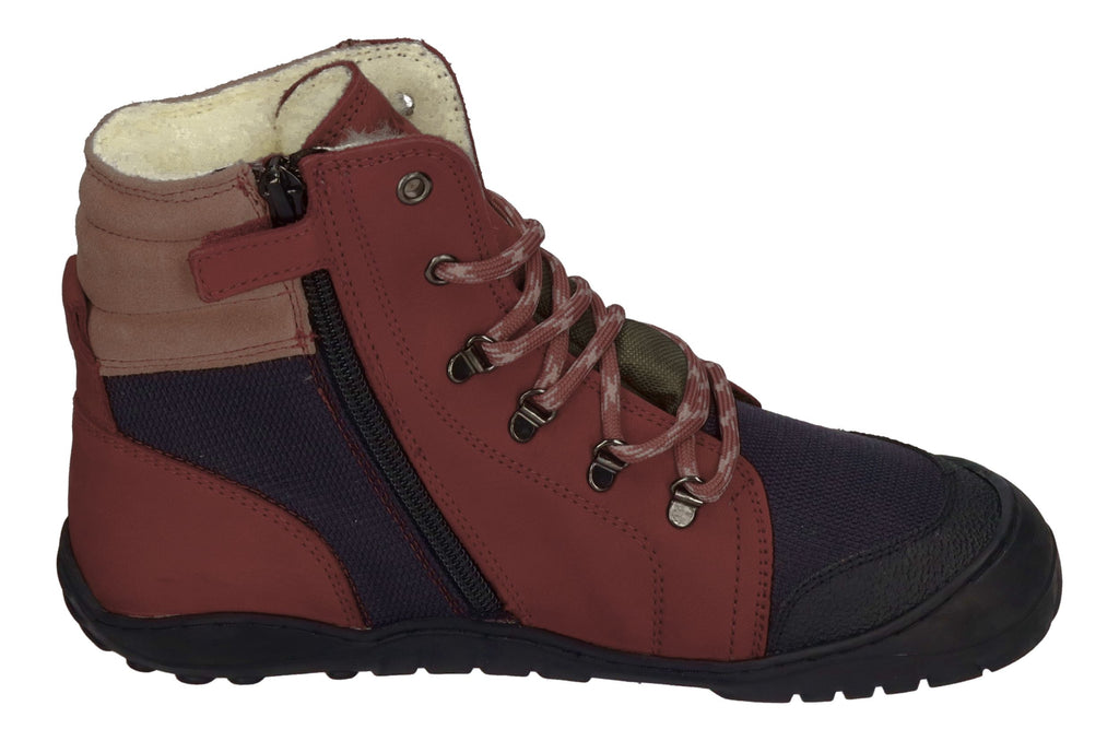 KOEL Barefoot Kinderstiefel - MILONI 2.0 HYDRO WP pink
