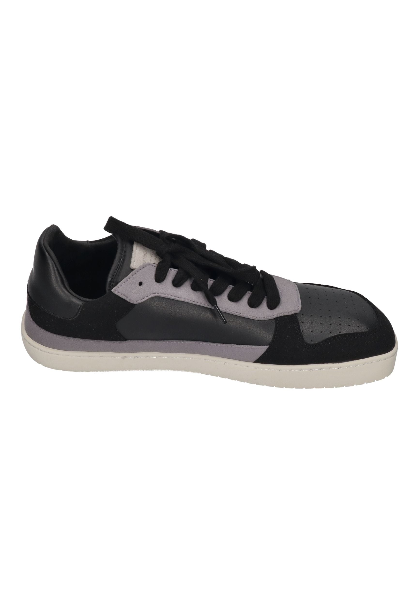 MURIS vegane Barefoot Herren Sneakers MAJORCA HE - black