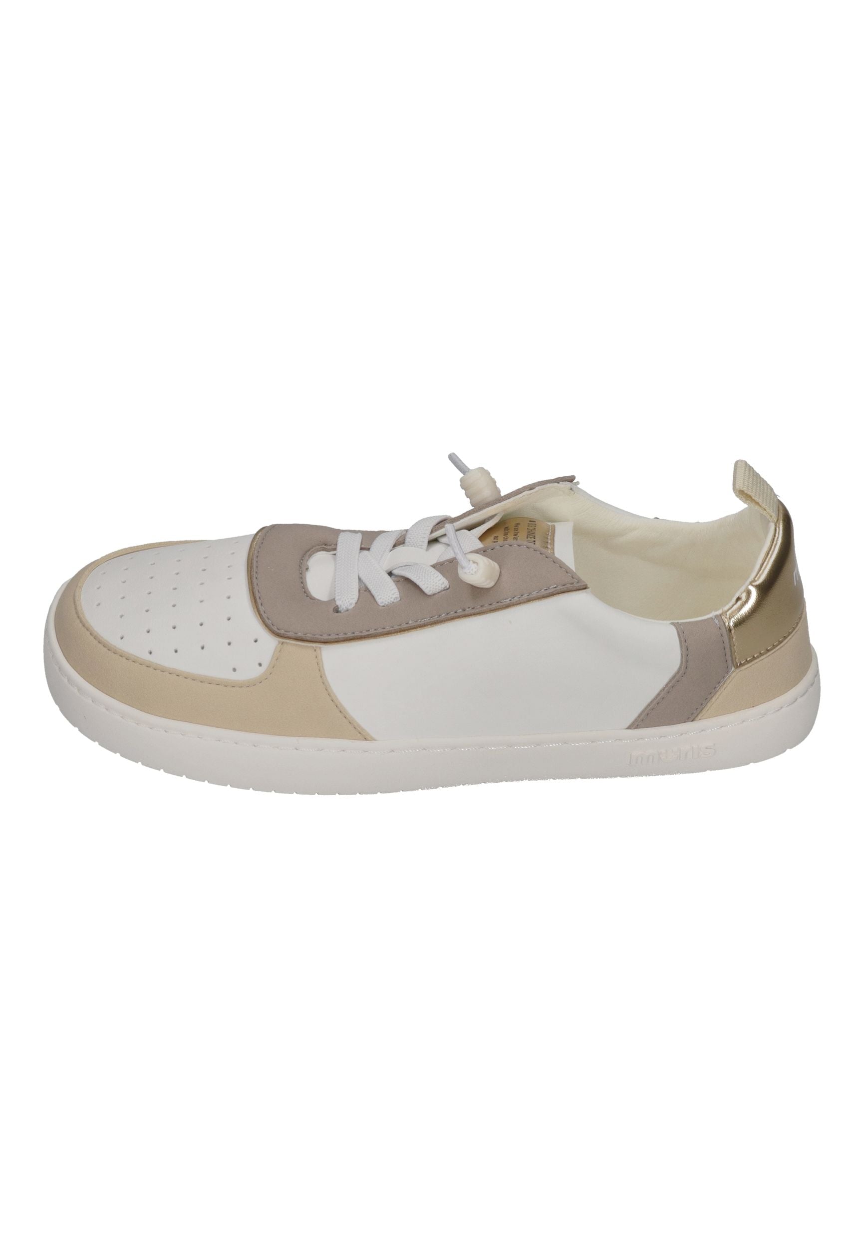 MURIS vegane Barefoot Damen Sneakers NUUK SHE - gold