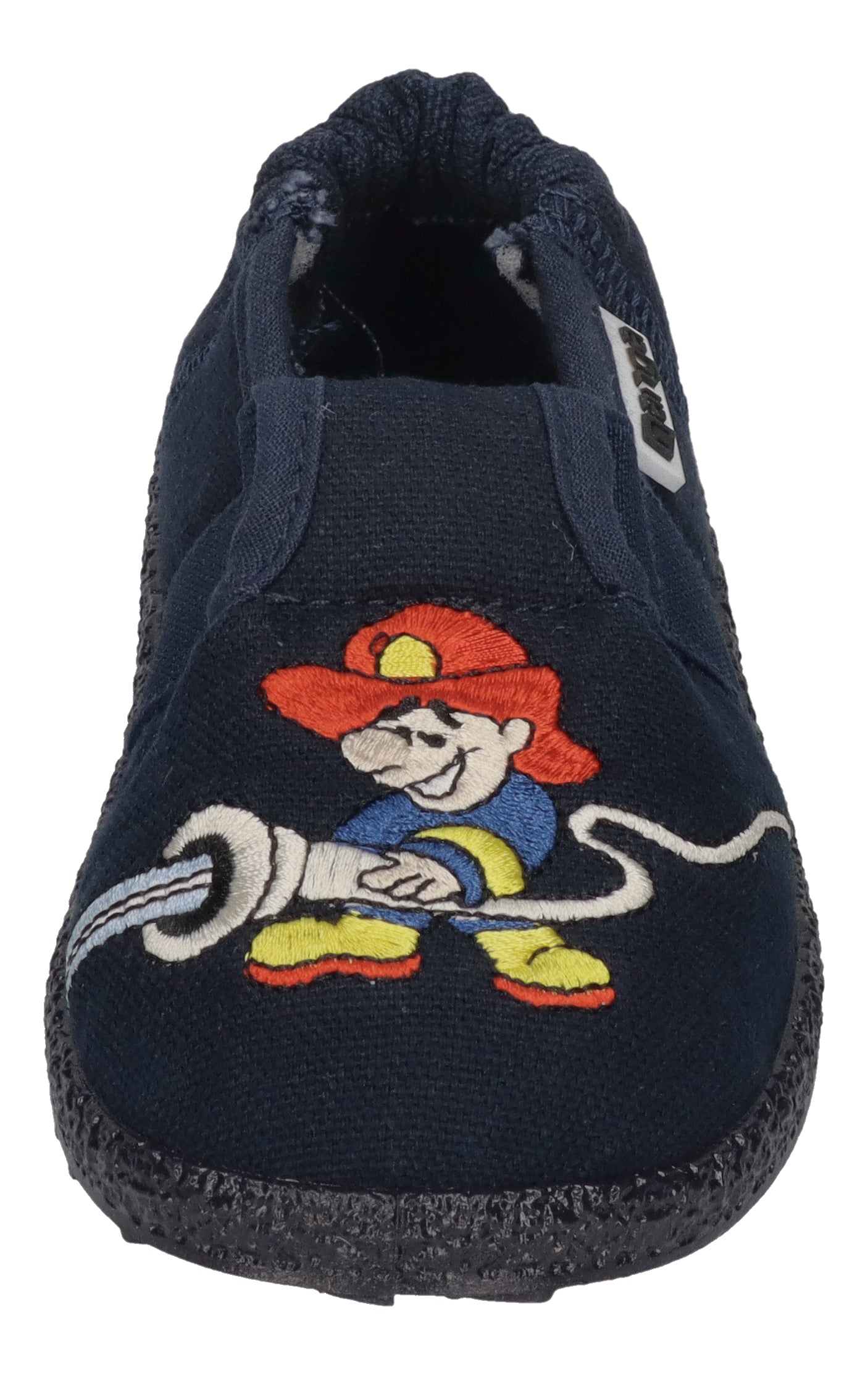 NANGA Kinderschuhe - Hausschuhe FEUERWEHR 2.0 dunkelblau