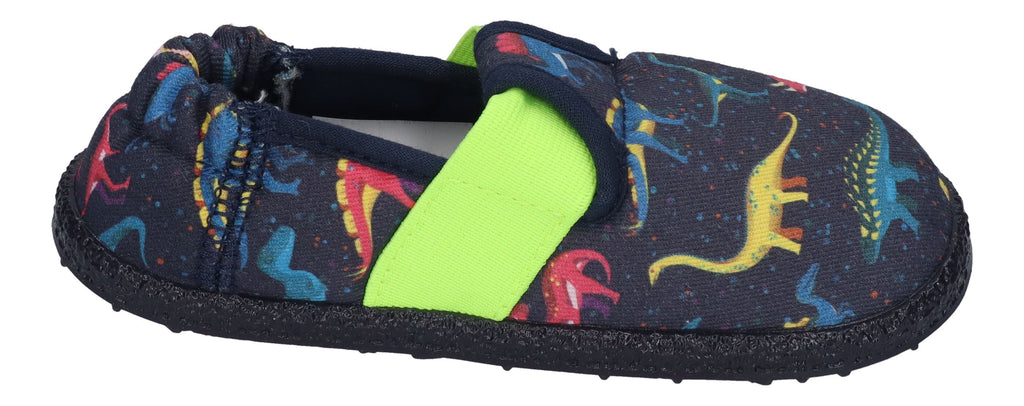NANGA Kinderschuhe - Hausschuhe KLEINE SAURIER 2.0 dunkelblau