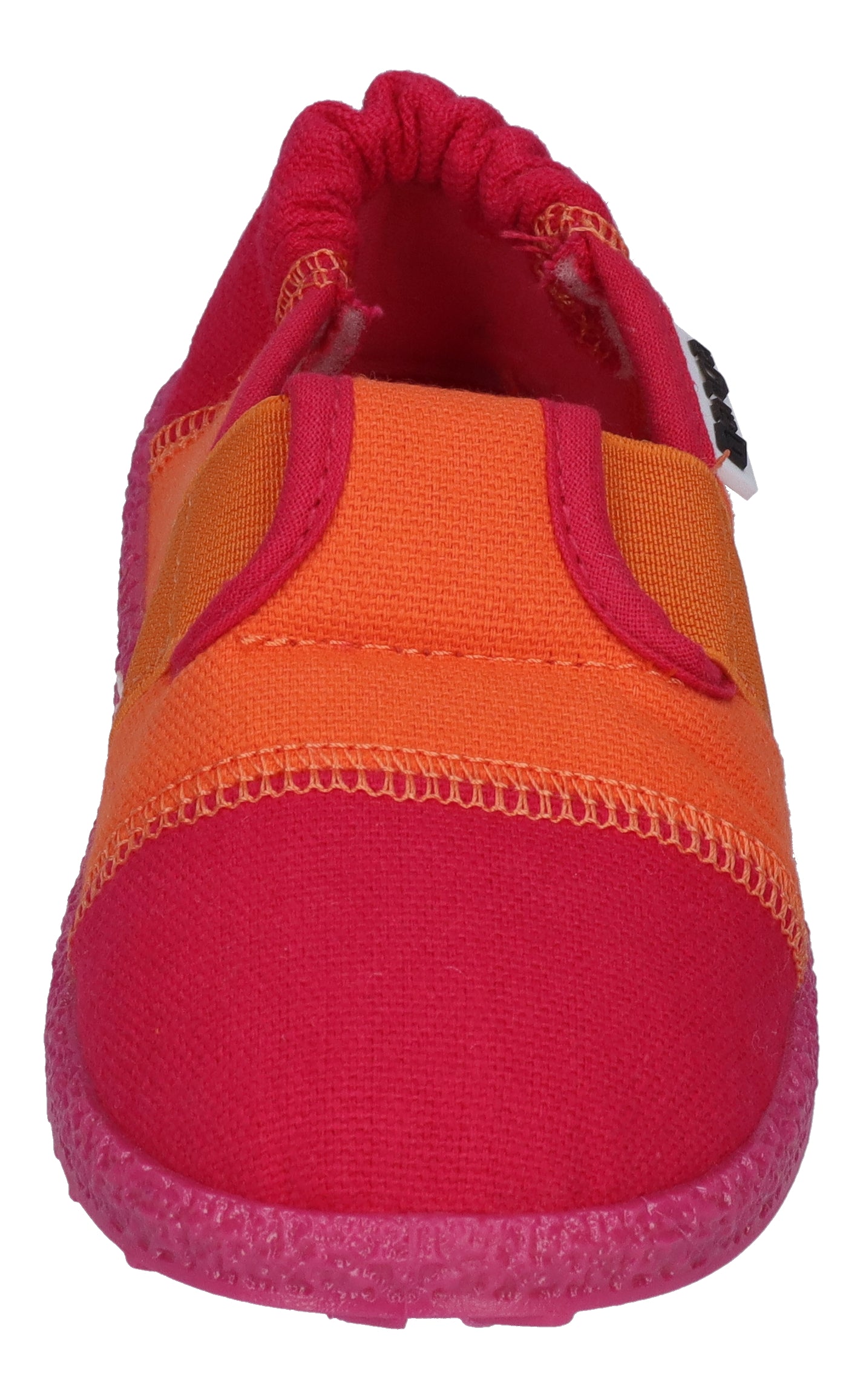 NANGA Kinderschuhe - Hausschuhe KLETTE 2.0 pink orange