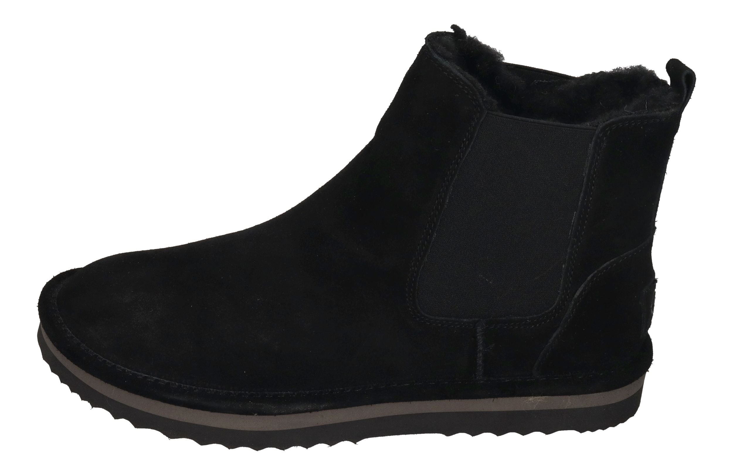 NATURAL WORLD Herren Chelsea-Boots DUNE 7384 negro