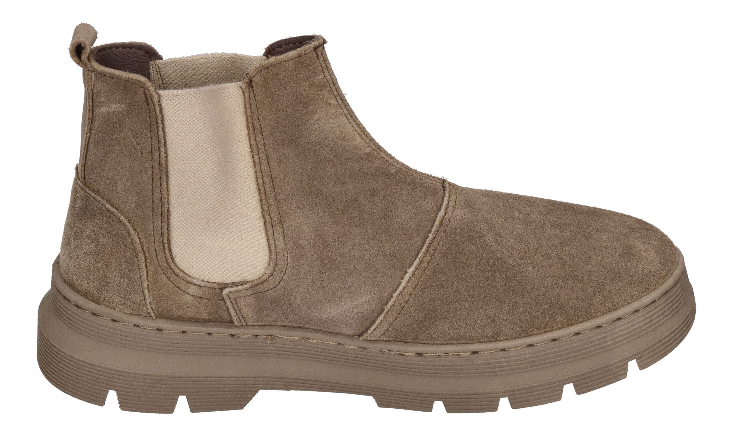 NATURAL WORLD Herren Chelsea-Boots - EDA 7152-921 - beige